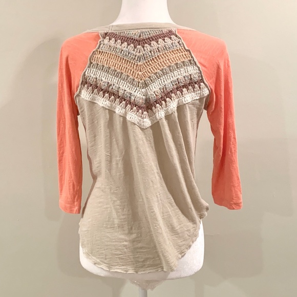 Free People Spring Bound 3/4 Sleeve Top - Picture 6 of 11